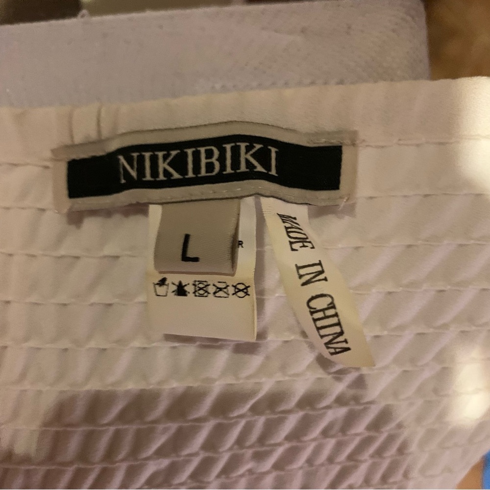 Nikibiki Orange and White Fancy Dress - Picture 3 of 3
